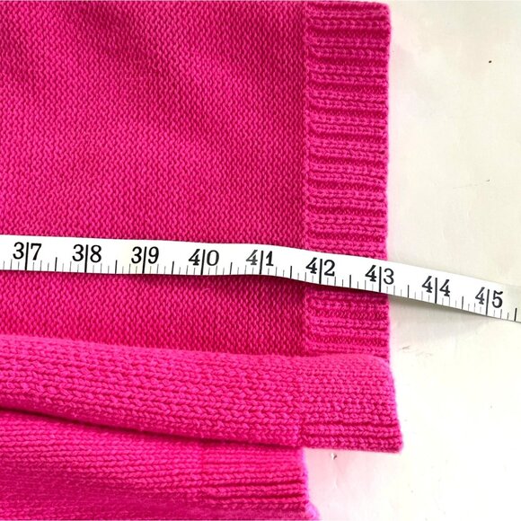 Torrid Womens Ombre Open Front Cardigan Duster Sweater Size M/L Pink/Tan Pockets - Picture 7 of 9